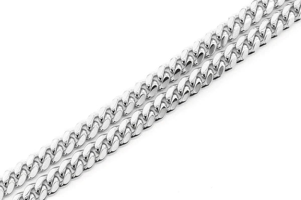 9MM Miami Cuban 14k Solid Gold Chain