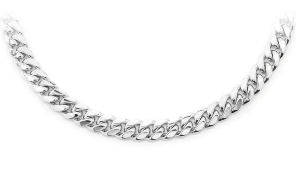 9MM Miami Cuban 14k Solid Gold Chain