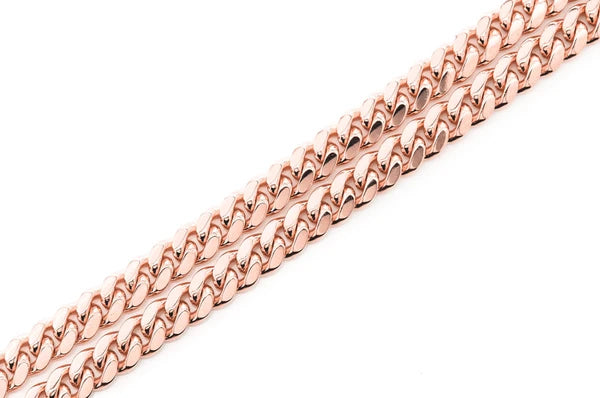 9MM Miami Cuban 14k Solid Gold Chain